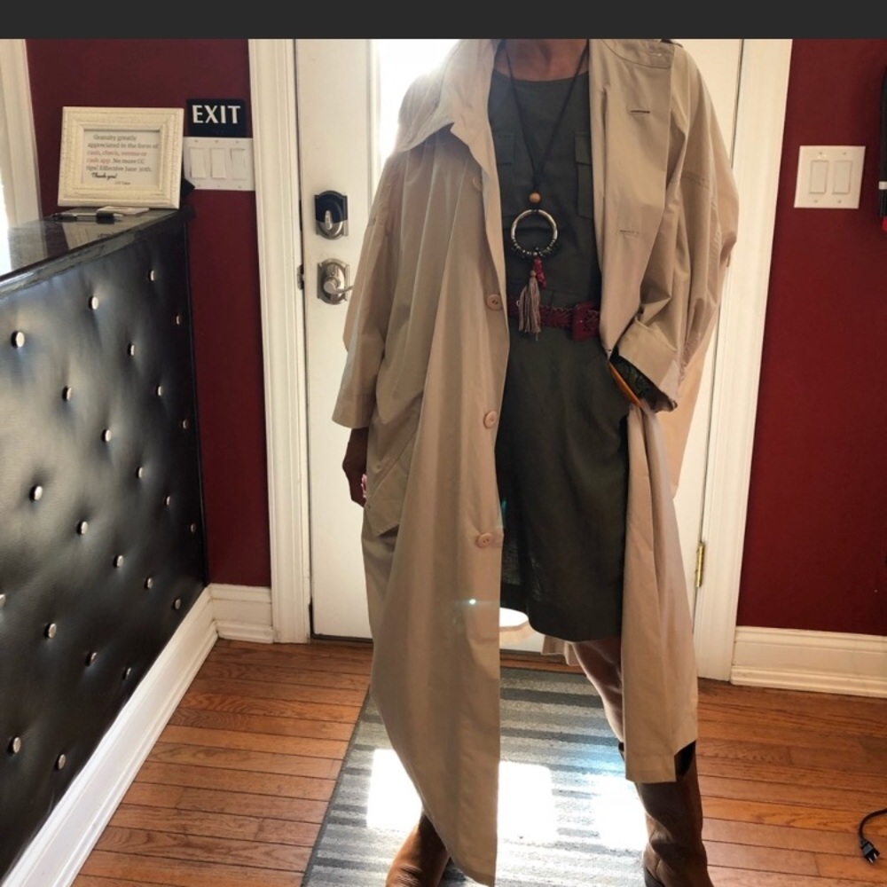 Issey Myake wind coat